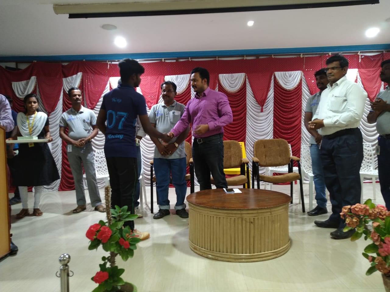 JKK Munirajah College of Technology Erode Appriciation Ceremony For Weight Lifting photo 3